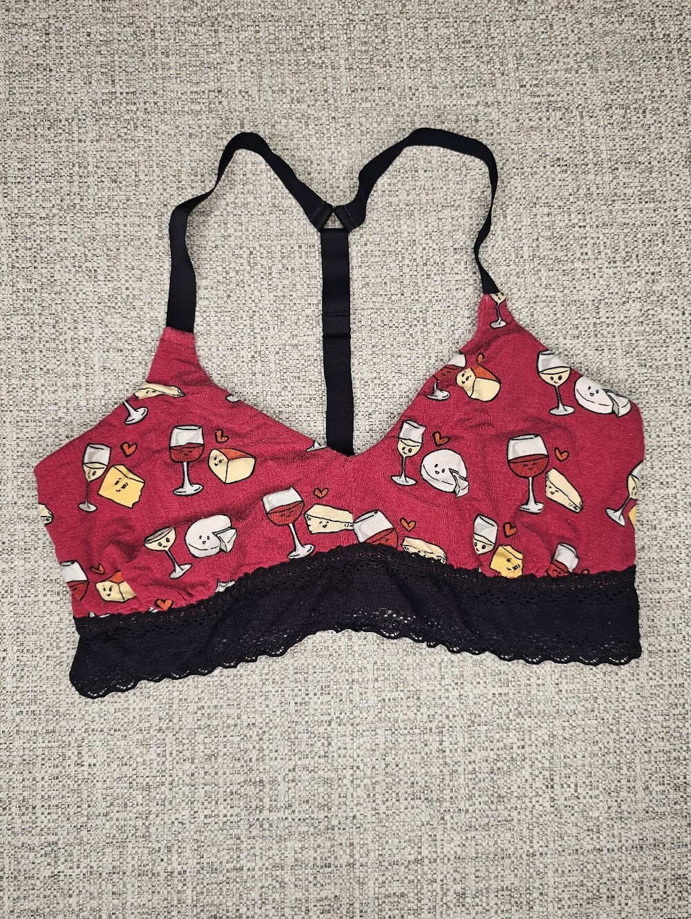 Lace T-Back Bralette